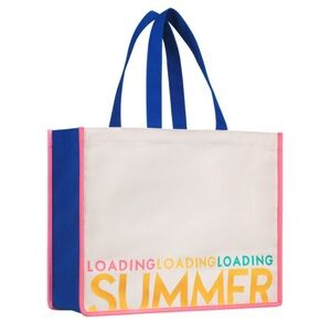 NEW Biotherm Summer Canvas Tote Bag